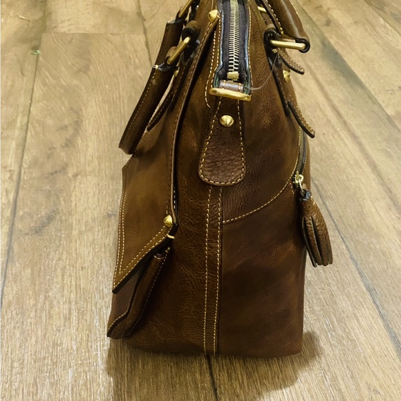 Dooney & Bourke Clayton Satchel LARGE - Picture 11 of 11